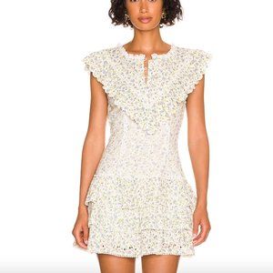 Love Shack Fancy Lunetta Mini Dress